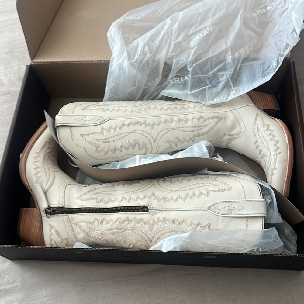 Ariat casanova western boot - blanco